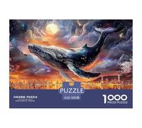 Sinoshow_24085_a_majestic_blue_whale_glides_above_the_city_its__832b3370-bec2-49d1-b2e7-d504b1ebf53b_1 (1) 1000 Pieces Jigsaw Fun Challenging & Brainteasing Puzzle Game, Unique Challenging Educationa