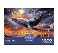 Sinoshow_24085_a_majestic_blue_whale_glides_above_the_city_its__832b3370-bec2-49d1-b2e7-d504b1ebf53b_1 (1) 1000 Pieces Jigsaw Fun Challenging & Brainteasing Puzzle Game, Unique Challenging Educationa