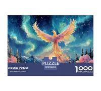 Sinoshow_24085_a_majestic_phoenix_soaring_against_the_backdrop__10464ac6-0da6-41f8-9a01-667fcca08eea_2 1000 Pieces Puzzles Impossible Hard Difficult Jigsaw Puzzle, Vibrant Imagery, Fam