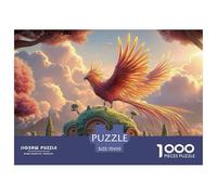 Sinoshow_24085_a_majestic_phoenix_soaring_in_the_sky_its_vibran_0c3bf884-1145-418b-b337-ed3e97d49412_2 1000 Pieces Puzzles Challenging And Educational Jigsaw Puzzle, Unique Challenging Educational To