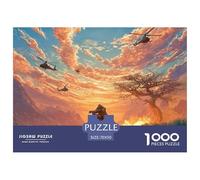 Sinoshow_24085_a_man_in_biker_gear_rides_his_motorcycle_through_c48c8f9c-359b-4751-bc20-50cf4fda4d71_1 1000 Pieces Jigsaw Fun Challenging & Brainteasing Puzzle Game, Stress Releasing Family Game, Bir