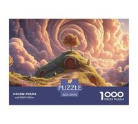 Sinoshow_24085_a_man_is_walking_up_the_stairs_in_an_endless_des_d3b0ef35-693e-44a4-b1ce-9c15cc857bc9_1 1000 Pieces Puzzles Impossible Hard Difficult Jigsaw Puzzle, Unique Challenging Educational Toys