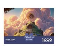 Sinoshow_24085_a_man_is_walking_up_the_stairs_in_an_endless_des_d3b0ef35-693e-44a4-b1ce-9c15cc857bc9_4 1000 Pieces Puzzles Impossible Hard Difficult Puzzle Game, Stress Releasing Family Game, Birthda