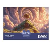 Sinoshow_24085_a_man_is_walking_up_the_stairs_in_an_endless_des_d3b0ef35-693e-44a4-b1ce-9c15cc857bc9_1 1000 Pieces Puzzles Impossible Hard Difficult Puzzle Game, Stress Releasing Family Game, Birthda