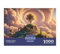 Sinoshow_24085_a_man_is_walking_up_the_stairs_in_an_endless_des_d3b0ef35-693e-44a4-b1ce-9c15cc857bc9_3 1000 Pieces Puzzles Impossible Hard Difficult Puzzle Game, Stress Releasing Family Game, Birthda