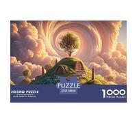 Sinoshow_24085_a_man_is_walking_up_the_stairs_in_an_endless_des_d3b0ef35-693e-44a4-b1ce-9c15cc857bc9_3 1000 Pieces Jigsaw Fun Challenging & Brainteasing Puzzle Game, Unique Challenging Educational To