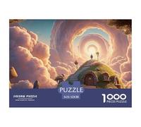 Sinoshow_24085_a_man_stands_at_the_top_of_an_endless_staircase._41a2e78e-aecf-4402-9676-066e403c5e8f_3 1000 Pieces Puzzles Impossible Hard Difficult Puzzle Game, Vibrant Imagery, Birth