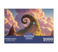 Sinoshow_24085_a_man_stands_at_the_top_of_an_endless_staircase._41a2e78e-aecf-4402-9676-066e403c5e8f_2 1000 Pieces Puzzles Impossible Hard Difficult Puzzle Game, Stress Releasing Family Game, Birthda