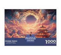 Sinoshow_24085_a_man_stands_on_the_peak_of_an_alpine_mountain_g_5ef8e271-b73b-4424-bdac-8c8e455a2ee9_4 1000 Pieces Puzzles Impossible Hard Difficult Jigsaw Puzzle, Vibrant Imagery, Bir