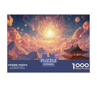 Sinoshow_24085_a_man_stands_on_the_peak_of_an_alpine_mountain_g_5ef8e271-b73b-4424-bdac-8c8e455a2ee9_2 1000 Pieces Jigsaw Fun Challenging & Brainteasing Jigsaw Puzzle, Stress Releasing Family Game, B