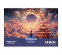 Sinoshow_24085_a_man_stands_on_the_peak_of_an_alpine_mountain_g_5ef8e271-b73b-4424-bdac-8c8e455a2ee9_4 1000 Pieces Jigsaw Fun Challenging & Brainteasing Jigsaw Puzzle, Vibrant Imagery