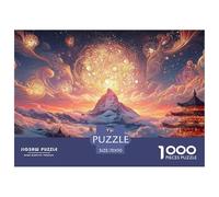 Sinoshow_24085_a_man_stands_on_the_top_of_an_alpine_mountain_wi_c875f8ea-b6a1-4b5d-98ad-824a2b72be36_2 1000 Pieces Puzzles Impossible Hard Difficult Jigsaw Puzzle, Unique Challenging Educational Toys