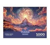 Sinoshow_24085_a_man_stands_on_the_top_of_an_alpine_mountain_wi_c875f8ea-b6a1-4b5d-98ad-824a2b72be36_3 1000 Pieces Puzzles Impossible Hard Difficult Jigsaw Puzzle, Vibrant Imagery, Bir