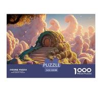 Sinoshow_24085_a_man_walking_up_the_stairs_in_desert_a_spiral_o_466f2d62-66ec-4a4f-9d16-c8cba5ef0acc_4 1000 Pieces Jigsaw Fun Challenging & Brainteasing Puzzle Game, Stress Releasing Family Game, Bir