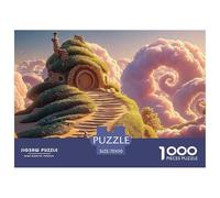 Sinoshow_24085_a_man_walking_up_the_stairs_in_desert_a_spiral_o_466f2d62-66ec-4a4f-9d16-c8cba5ef0acc_3 1000 Pieces Jigsaw Fun Challenging & Brainteasing Puzzle Game, Unique Challenging Educational To