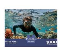 Sinoshow_24085_a_man_wearing_a_wetsuit_and_mask_diving_in_the_s_d6f52204-132b-4f51-a672-5889b31c4c2c_2 1000 Pieces Puzzles Challenging And Educational Jigsaw Puzzle, Unique Challenging Educational To