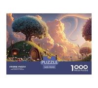 Sinoshow_24085_a_mesmerizing_digital_artwork_depicting_the_ethe_399aecc1-67dd-4f9a-abe1-f1cf84ad4199_2 1000 Pieces Jigsaw Fun Challenging & Brainteasing Puzzle Game, Stress Releasing Family Game, Bir