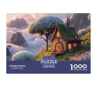 Sinoshow_24085_a_miniature_house_on_the_edge_of_a_cliff_with_wh_356e45ef-01ad-4b60-a586-3ecc2ac16376_4 1000 Pieces Jigsaw Fun Challenging & Brainteasing Puzzle Game, Vibrant Imagery, F