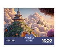Sinoshow_24085_a_palace_in_the_style_of_ancient_china_surrounde_697c3e8a-596a-4853-9c24-b7870e8b5164_3 1000 Pieces Puzzles Impossible Hard Difficult Jigsaw Puzzle, Vibrant Imagery, Fam