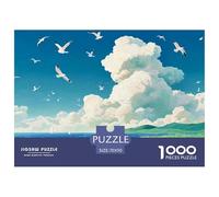 Sinoshow_24085_a_person_stands_on_the_grass_with_seagulls_flyin_ee7b6732-701d-4b62-bd98-0ec402e1fe98_1 1000 Pieces Puzzles Impossible Hard Difficult Puzzle Game, Unique Challenging Educational Toys,