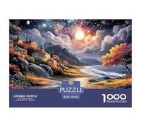 Sinoshow_24085_a_picturesque_countryside_scene_unfolds_as_the_s_e1a6413a-81da-4c32-8095-51c23399aba6_3 (1) 1000 Pieces Jigsaw Fun Challenging & Brainteasing Puzzle Game, Unique Challenging Educationa