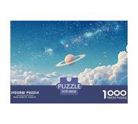 Sinoshow_24085_a_planet_with_rings_orbiting_around_it_in_the_ba_bd1b0c0a-78ef-4215-b8d8-435eb3c61904_1 1000 Pieces Jigsaw Fun Challenging & Brainteasing Puzzle Game, Stress Releasing Family Game, Fam