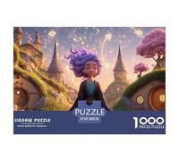 Sinoshow_24085_a_purple-haired_girl_in_an_elaborate_kimono_sits_aa8349bf-74b7-4c6f-976e-37d0e77c1e8f_1 1000 Pieces Puzzles Impossible Hard Difficult Puzzle Game, Vibrant Imagery, Birth