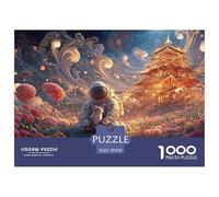 Sinoshow_24085_a_real_astronaut_in_a_space_suit_holding_their_c_c26716ed-72b5-474e-acc3-2df754392d25_4 1000 Pieces Puzzles Impossible Hard Difficult Puzzle Game, Vibrant Imagery, Birth