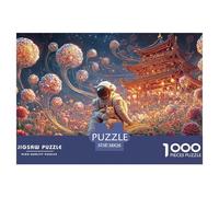 Sinoshow_24085_a_real_astronaut_in_a_space_suit_holding_their_c_c26716ed-72b5-474e-acc3-2df754392d25_3 1000 Pieces Jigsaw Fun Challenging & Brainteasing Puzzle Game, Stress Releasing Family Game, Bir