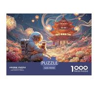 Sinoshow_24085_a_real_astronaut_in_a_space_suit_holding_their_c_c26716ed-72b5-474e-acc3-2df754392d25_2 1000 Pieces Jigsaw Fun Challenging & Brainteasing Puzzle Game, Stress Releasing Family Game, Bir