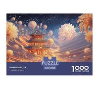 Sinoshow_24085_a_realistic_illustration_of_an_oasis_in_the_dese_af8ca247-ccd8-4e2e-9eca-153865cc032b_2 1000 Pieces Puzzles Impossible Hard Difficult Puzzle Game, Stress Releasing Family Game, Birthda