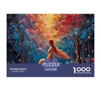 Sinoshow_24085_a_red-haired_girl_with_long_hair_sits_on_a_rock__ba630037-2700-419f-9c14-e4d97b4321eb_4 1000 Pieces Jigsaw Fun Challenging & Brainteasing Jigsaw Puzzle, Unique Challenging Educational