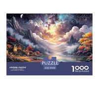 Sinoshow_24085_a_riverside_village_with_green_mountains_and_wat_efc6063c-da24-4b0c-b13f-ad0942939260_4 1000 Pieces Puzzles Impossible Hard Difficult Puzzle Game, Unique Challenging Educational Toys,