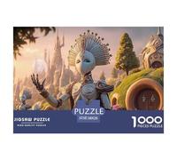 Sinoshow_24085_a_robot_with_the_face_of_an_ancient_chinese_empr_2613f1b0-84e9-4df9-868d-e99004483851_1 1000 Pieces Puzzles Impossible Hard Difficult Puzzle Game, Stress Releasing Family Game, Family