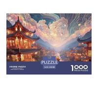 Sinoshow_24085_a_serene_landscape_with_traditional_architecture_da8ecef1-b747-42b8-a725-c10406adc429_1 1000 Pieces Jigsaw Fun Challenging & Brainteasing Jigsaw Puzzle, Stress Releasing Family Game, F