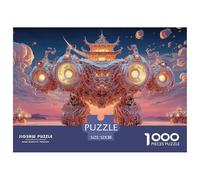 Sinoshow_24085_a_silver_and_pink_mecha_robot_with_four_large_ey_9785f432-7a80-4f63-a6b8-7f1ceecbd99a_2 1000 Pieces Puzzles Impossible Hard Difficult Puzzle Game, Vibrant Imagery, Birth