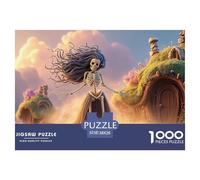 Sinoshow_24085_a_skeleton_woman_dancing_in_the_style_of_picasso_67d4395b-7dfc-4aaa-8e35-07d917ce9e8d_3 1000 Pieces Jigsaw Fun Challenging & Brainteasing Jigsaw Puzzle, Vibrant Imagery