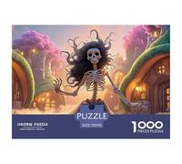 Sinoshow_24085_a_skeleton_woman_dancing_in_the_style_of_picasso_67d4395b-7dfc-4aaa-8e35-07d917ce9e8d_1 1000 Pieces Puzzles Challenging And Educational Jigsaw Puzzle, Unique Challenging Educational To
