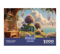 Sinoshow_24085_a_small_room_with_an_open_window_overlooking_the_f07e6d3c-eae5-435c-80a1-63fcaa19f53a_1 1000 Pieces Puzzles Impossible Hard Difficult Jigsaw Puzzle, Unique Challenging Educational Toys