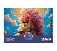 Sinoshow_24085_a_small_two-story_building_with_an_outdoor_cafe__aedab314-36f6-4877-8d22-585f5cde7d87_3 1000 Pieces Jigsaw Challenging And Educational Jigsaw Puzzle, Stress Releasing Family Game, Birt