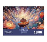 Sinoshow_24085_a_small_wooden_boat_is_floating_on_the_water_sur_2ac286e7-ba7d-425e-acf6-2536d759bb69_4 1000 Pieces Puzzles Impossible Hard Difficult Jigsaw Puzzle, Stress Releasing Family Game, Famil