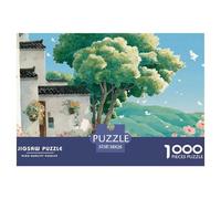 Sinoshow_24085_a_street_in_the_style_of_chinese_architecture_wi_8f7eee39-cfb7-41f8-b903-21881cb7ad7c_4 1000 Pieces Jigsaw Fun Challenging & Brainteasing Puzzle Game, Unique Challenging Educational To