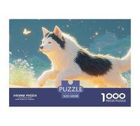 Sinoshow_24085_a_strong_and_powerful_dog_running_on_the_desert__a83c2976-1d0e-4828-9f04-3e3dd9ac81a9_3 1000 Pieces Puzzles Impossible Hard Difficult Jigsaw Puzzle, Stress Releasing Family Game, Famil