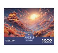 Sinoshow_24085_a_stunning_desert_landscape_at_sunset_with_rolli_bd66669b-d592-4a2f-b965-ecb93f739672_1 1000 Pieces Puzzles Impossible Hard Difficult Jigsaw Puzzle, Stress Releasing Family Game, Birth