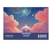 Sinoshow_24085_a_stunningly_beautiful_colorful_planet_floating__ade1ef9e-f950-44e1-860d-8f719ae577c5_3 1000 Pieces Puzzles Impossible Hard Difficult Puzzle Game, Stress Releasing Family Game, Family