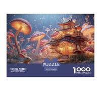 Sinoshow_24085_a_tiny_mushroom_house_on_the_bank_of_an_enchante_aad8d49d-2d7a-4d60-a65a-e72b221ff593_1 1000 Pieces Jigsaw Fun Challenging & Brainteasing Jigsaw Puzzle, Stress Releasing Family Game, B