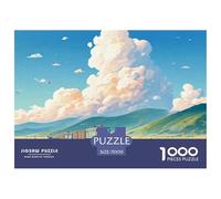 Sinoshow_24085_a_train_is_driving_on_the_road_with_several_carr_48b505c9-e30b-440f-a257-249102a973ed_4 1000 Pieces Puzzles Challenging And Educational Jigsaw Puzzle, Unique Challenging Educational To