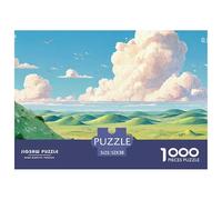 Sinoshow_24085_a_train_with_cargo_carriages_is_moving_on_the_gr_b2a66cfd-ff30-44c1-bc1d-118ba7ccbd3a_1 1000 Pieces Jigsaw Fun Challenging & Brainteasing Jigsaw Puzzle, Stress Releasing Family Game, B