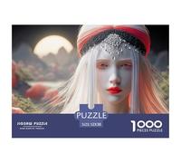 Sinoshow_24085_a_very_beautiful_mannequin_with_long_white_hair__5dc5d928-e52c-4059-b77e-93bb03666c5f_1 1000 Pieces Jigsaw Challenging And Educational Jigsaw Puzzle, Unique Challenging Educational Toy