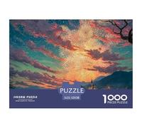 Sinoshow_24085_a_vibrant_and_colorful_fireworks_display_illumin_d312cb8e-1942-4f77-af6a-36f9ecdf480a_3 1000 Pieces Puzzles Impossible Hard Difficult Puzzle Game, Stress Releasing Family Game, Birthda